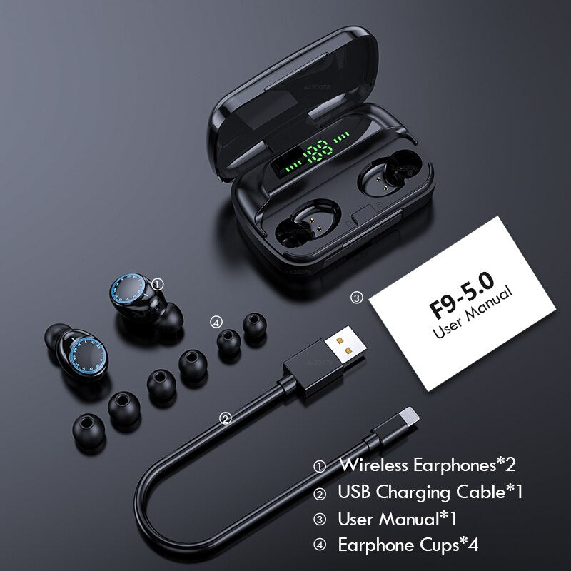  Bluetooth Earphones